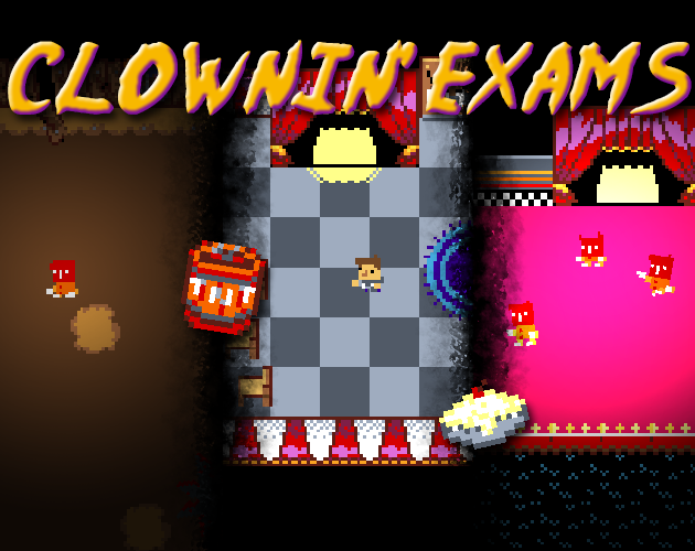 Clownin' Exams Banner